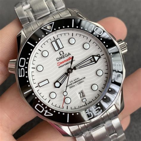 omega seamaster ceramic white replica|omega seamaster alternative.